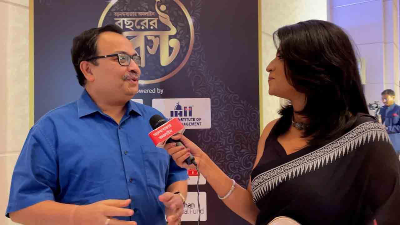 ‘আনন্দবাজার অনলাইন রোজকার সঙ্গী’, বছরের বেস্ট সন্ধ্যায় কুণাল ঘোষ